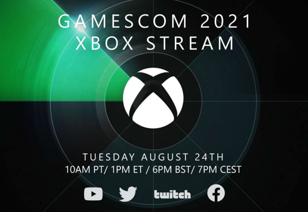 When is Gamescom 2021 Xbox Stream - date & time