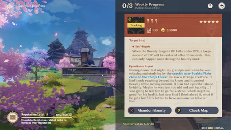 Genshin Impact red feather fan guide how to get use inazuma reputation how to increase