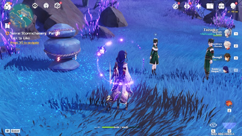 Genshin Impact 2.1 Seirai Stormchasers world quest warding stone locations how to seal complete guide.