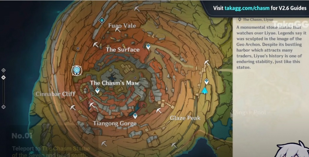Genshin Impact 2.6 archaic stones locations where to find the chasm world quest he who seeks the stone