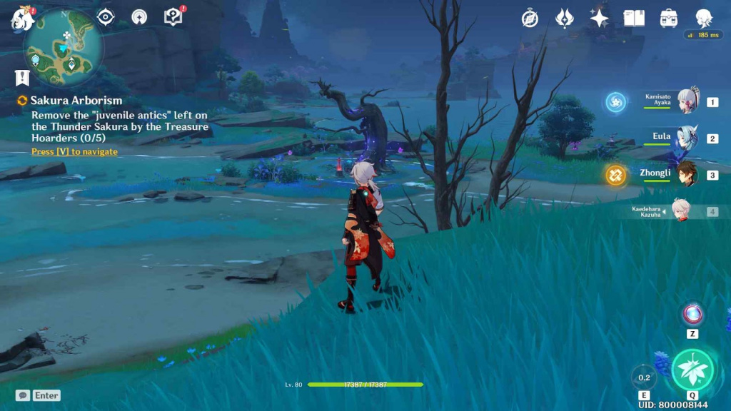 Genshin Impact Sakura Arborism quest guide How to complete rewards get