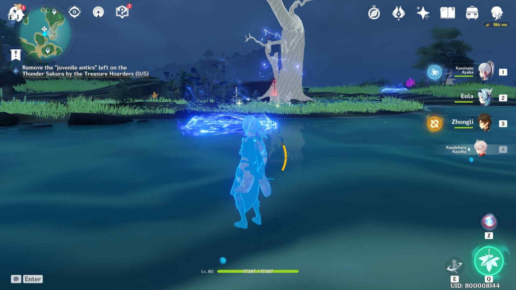 Genshin Impact Sakura Arborism quest guide How to complete rewards get