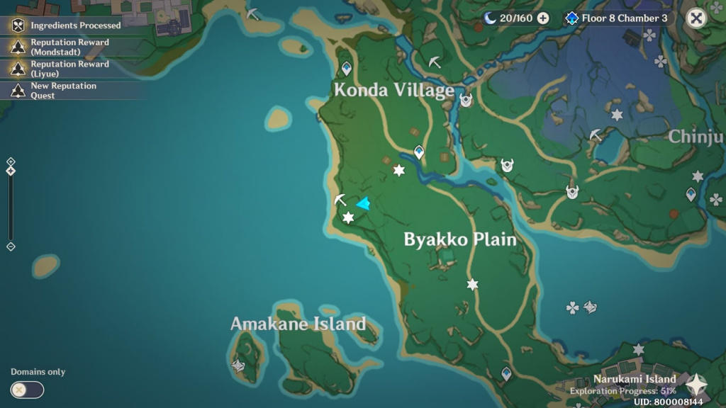 old stone slates in Genshin Impact locations