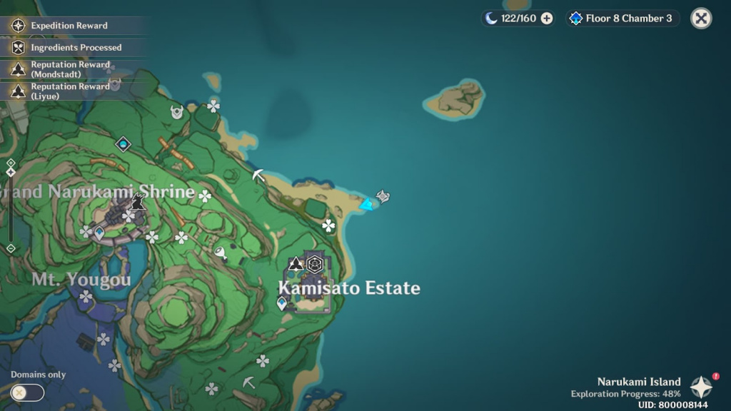 old stone slates in Genshin Impact locations