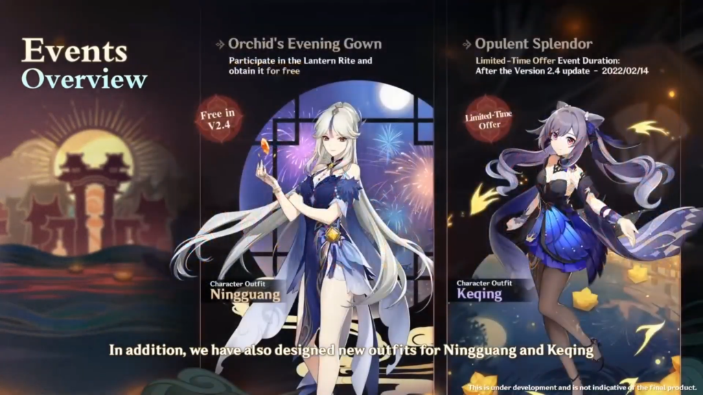 Genshin Impact 2.4 todos los nuevos personajes, eventos y armas