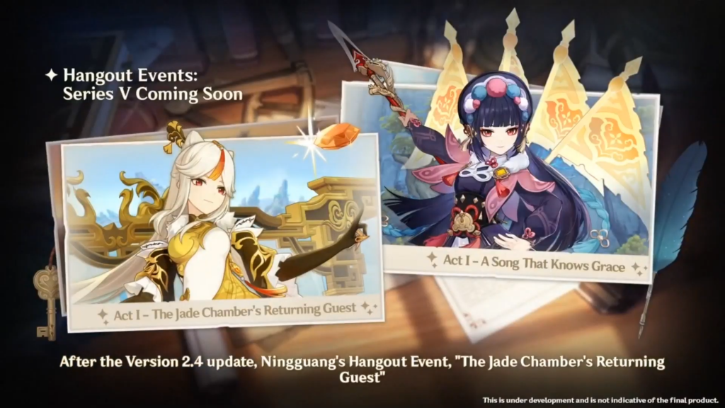 Genshin Impact 2.4 todos los nuevos personajes, eventos y armas