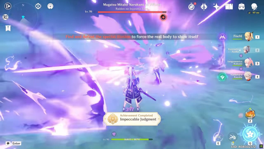 Impeccable Judgment hidden achievement