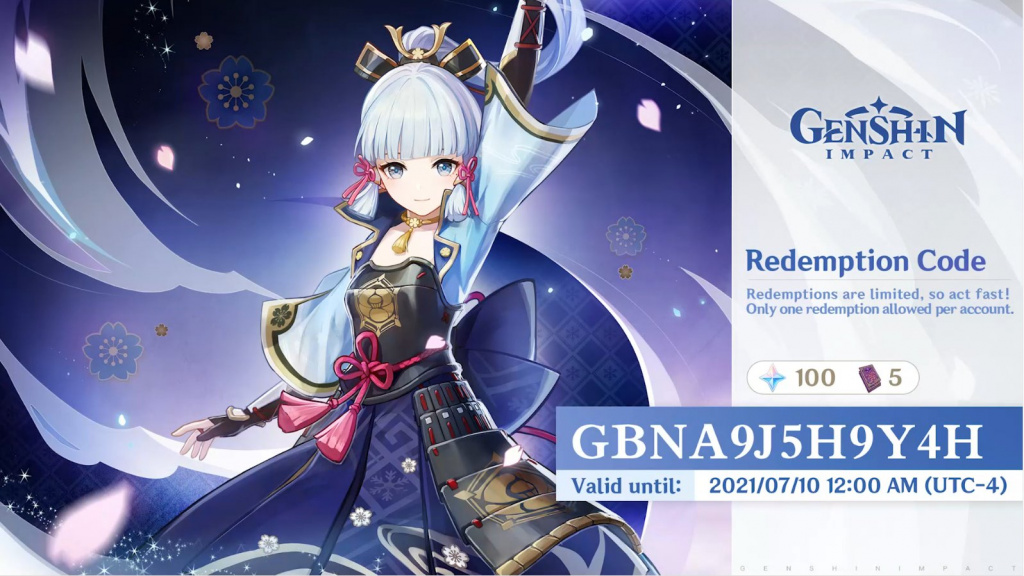 Genshin Redeem Code Genshin Redeem Code List June 2021 Genshin