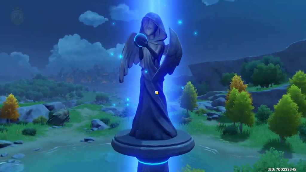 Genshin Impact Estatua de los Siete Arcontes