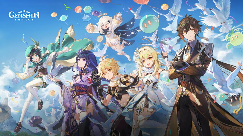 Genshin Impact 1st Year Celebration