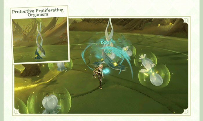 Destroy Protecting Profilerating Organism to kill enemies quickly