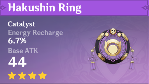 How to craft Hakushin Ring