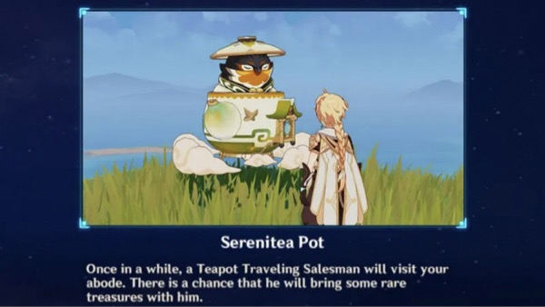 Genshin Impact’s Serenitea Pot: How to craft furniture, locate blueprint vendors, travelling teapot salesman