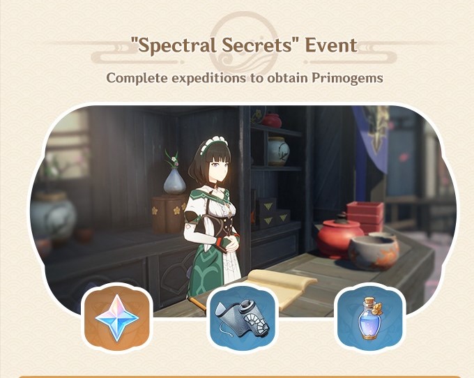 Genshin Impact Spectral Secrets event: How to play, rewards, missions and more