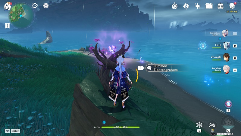 Touch the Sword Hilt puzzle genshim impact how to solve open world quest