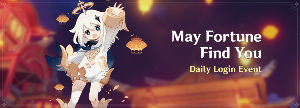Genshin Impact 2.4 update daily login event