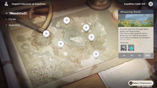 Genshin Impact expeditions guide