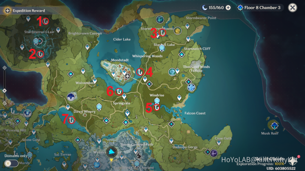 All Fishing Locations In Genshin Impact 2 1 Ginx Esports Tv