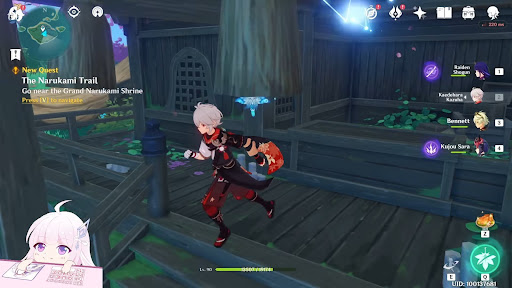 The Narukami Trail quest genshin impact