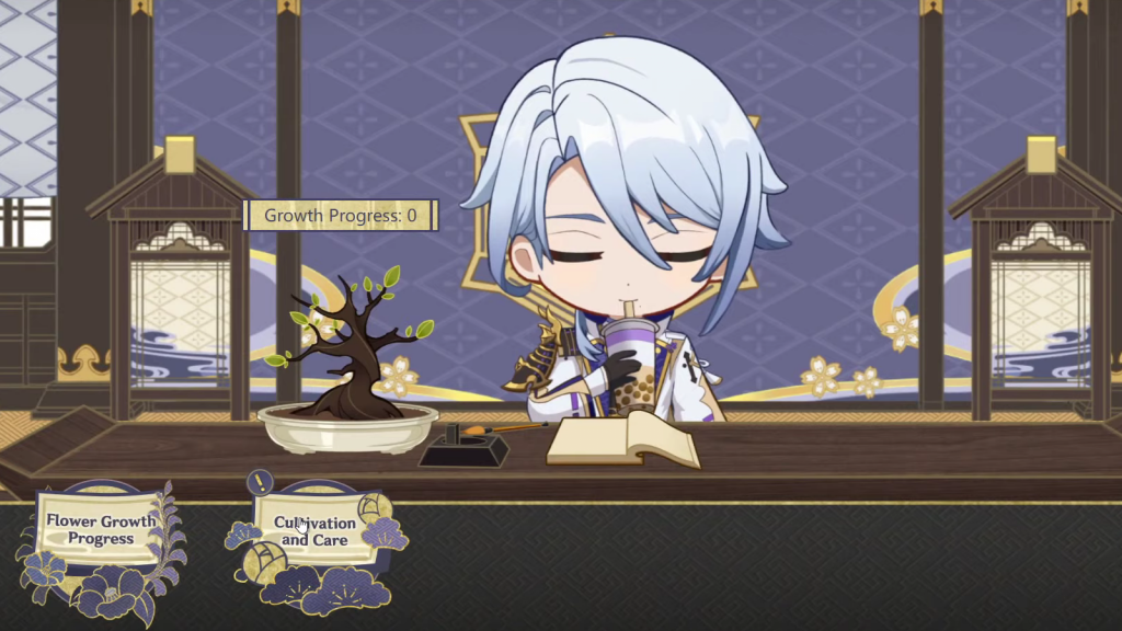 genshin impact web event guide when flowers bloom kamisato ayato yashiro commision tasks