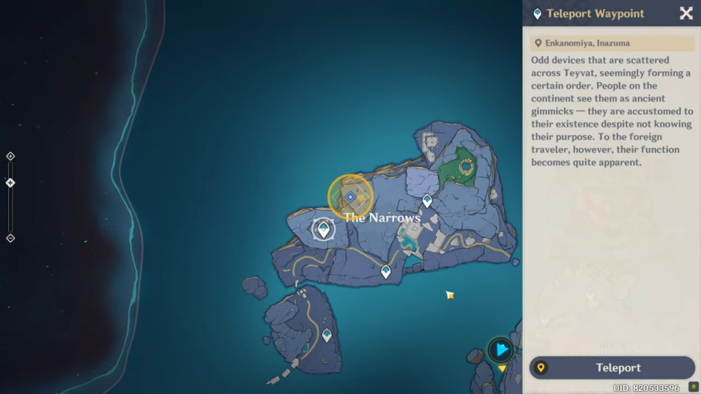 Hidden Children Location at The Narrows.