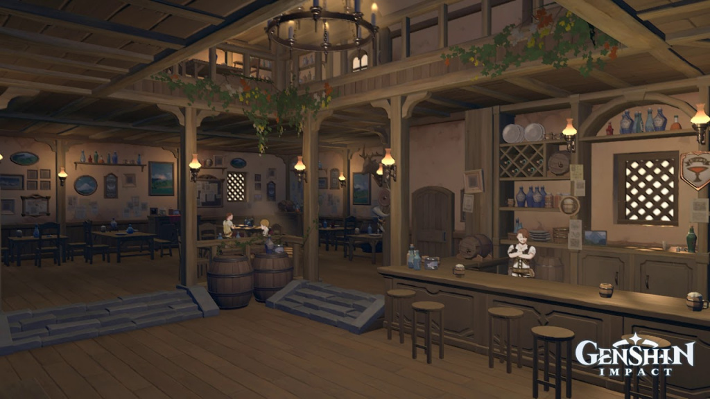 Angel's Share tavern is in Mondstadt in Genshin Impact.