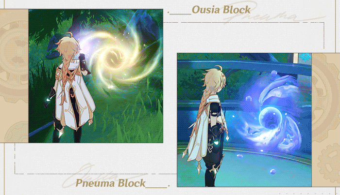 Pneumousia Blocks in Genshin Impact.