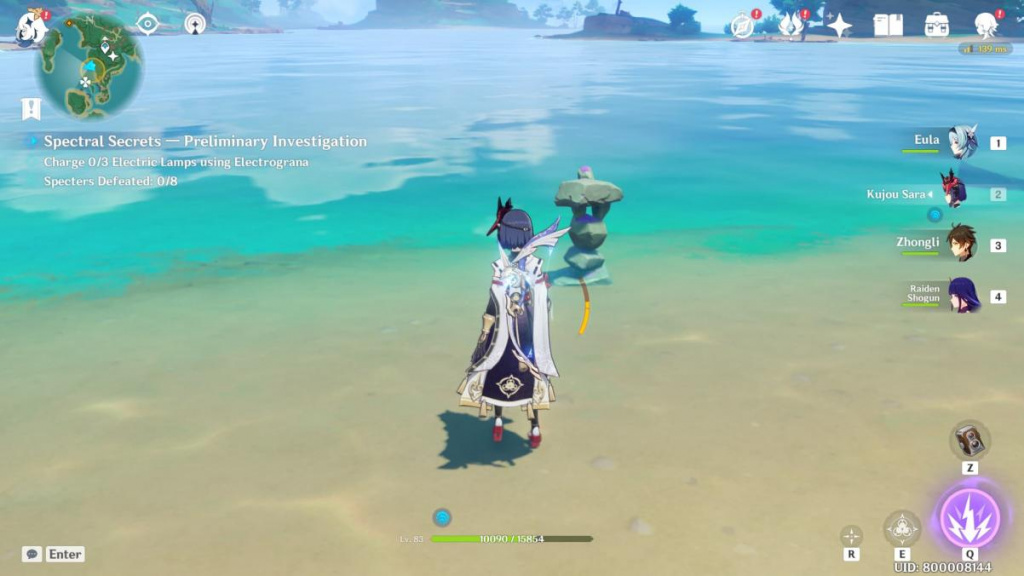 Genshin IMpact three lamps