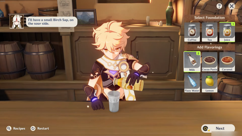 Genshin Impact - How to make Sweet Cider Lake and its recipe | GINX