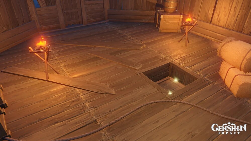 genshin impact the milennial mountains guide the helm of warding the chasms maw milleliths treasures