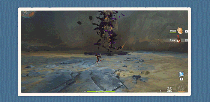 A look at the Ruin Serpent's attack in Genshin Impact