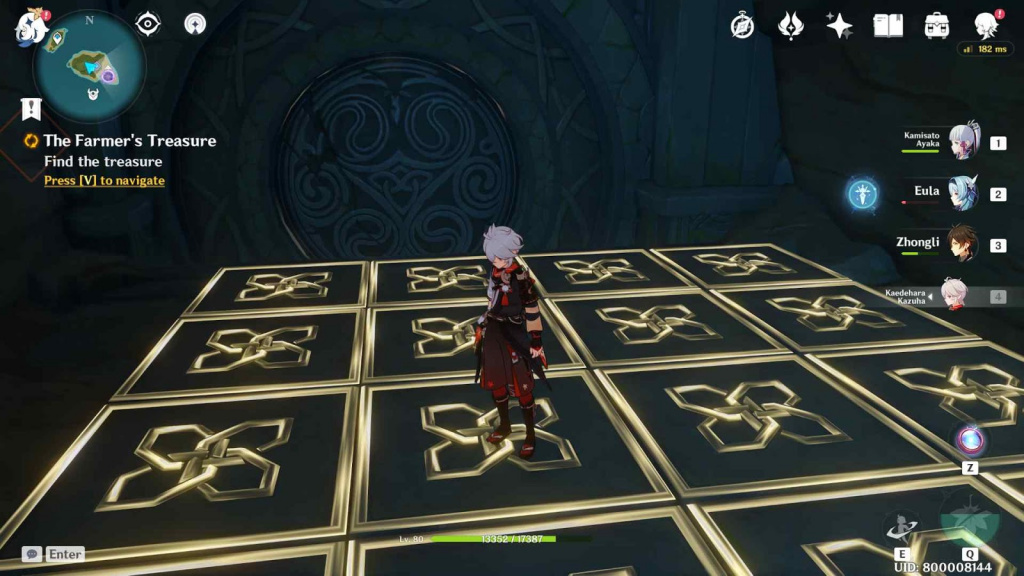 Genshin Impact tiles puzzle
