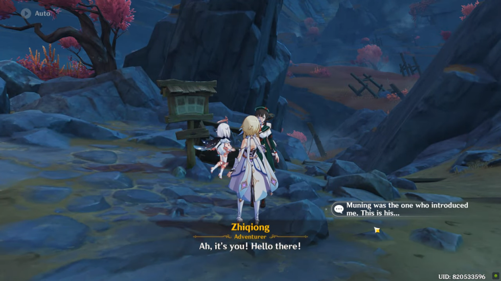 Talk to Zhiqiong and destroy the Berock Keys.
