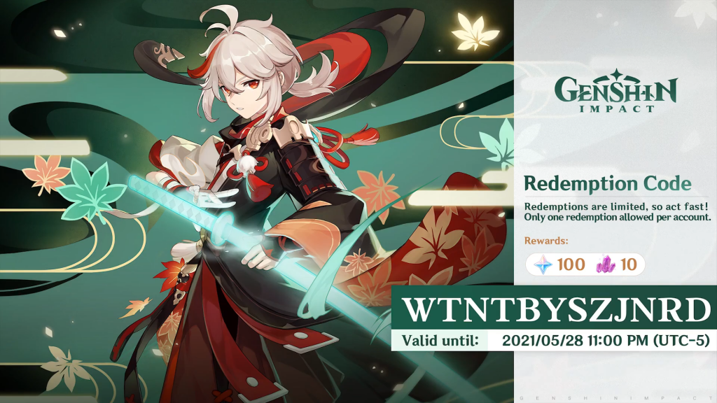 Genshin Impact 1 6 Redeem Codes Free Primogems Hero S Wit Mora And More Ginx Esports Tv