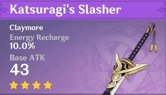 Genshin Impact 1.7 preview Katsuragi's Slasher