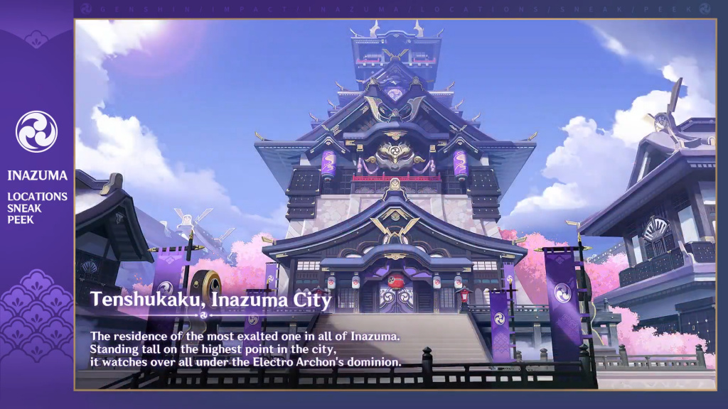 Genshin Impact 1.7 previa Inazuma City