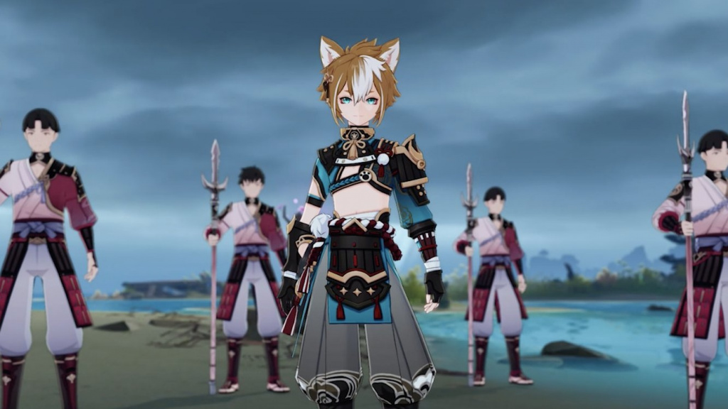 Genshin Impact Inazuma characters Gorou