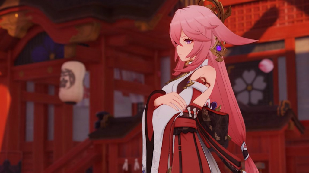 Genshin Impact Inazuma characters Yae Miko