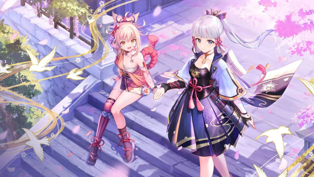 Genshin Impact 2.0 update banner