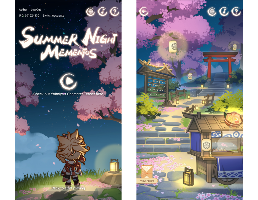 Genshin Impact Summer Night Mementos guide 1