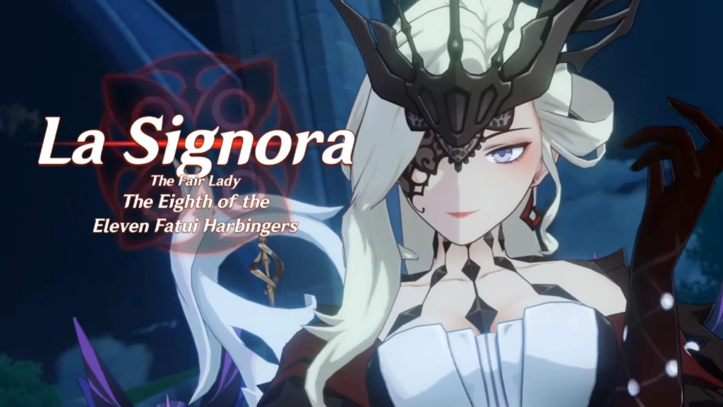 Genshin Impact 2.1 Beta La Signora