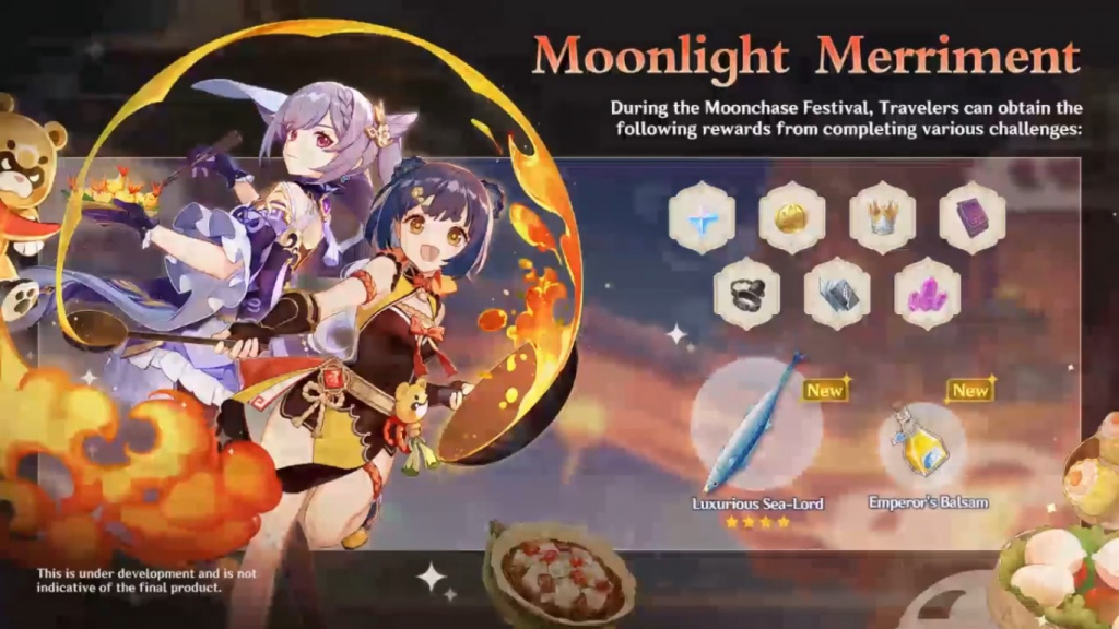 Genshin Impact 2.1 Moonchase Merriment