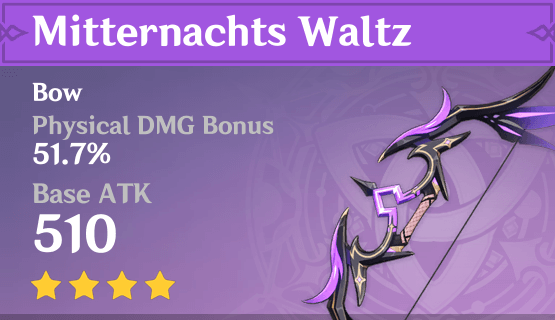 Genshin Impact Kujou Sara Mitternachts Waltz