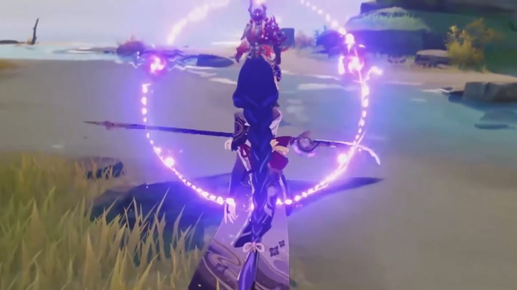 Genshin Impact Raiden Shogun elemental skill