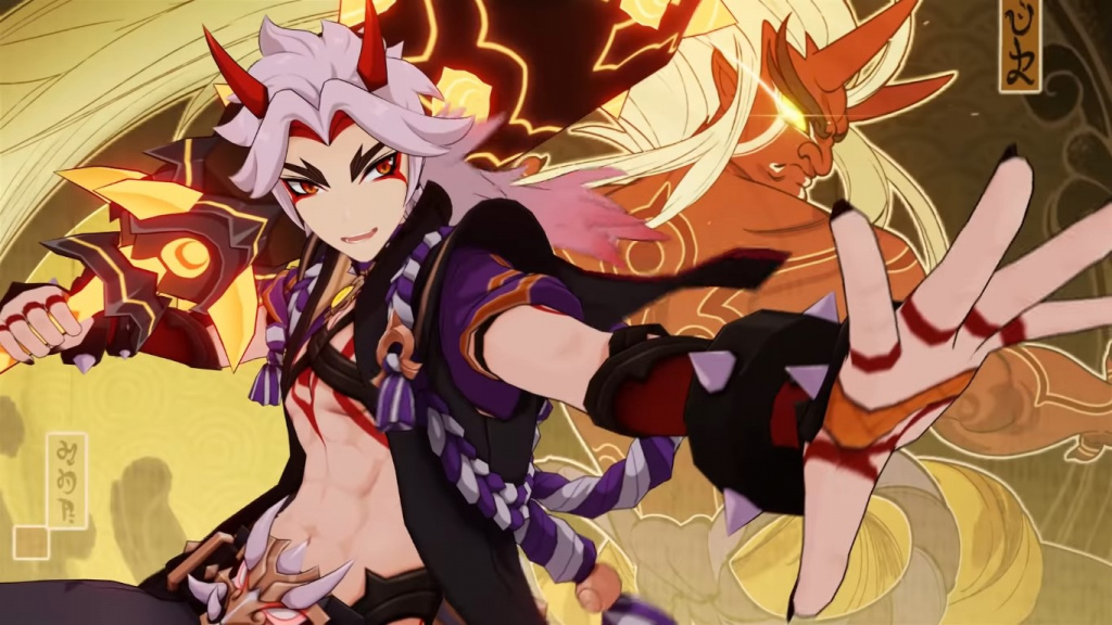 Genshin Impact Arataki Itto guía