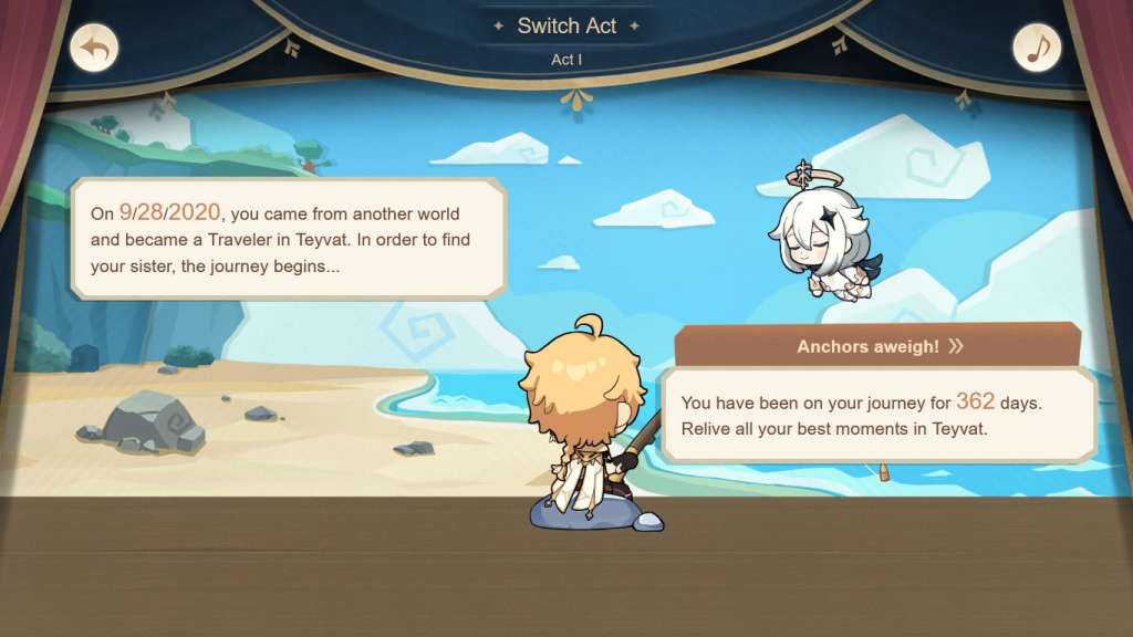 Genshin Impact An Unforgettable Journey web event
