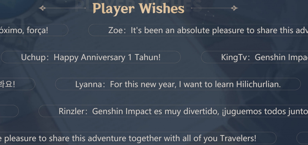 Genshin Impact engraved wishes web event how to join participate win prizes details