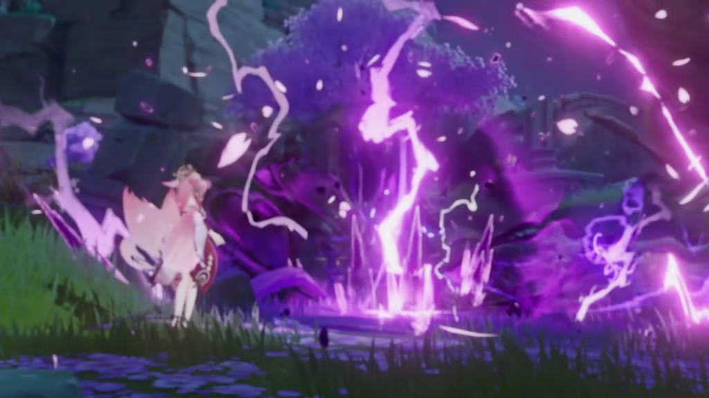 genshin impact yae miko elemental skill fix target nearby enemies