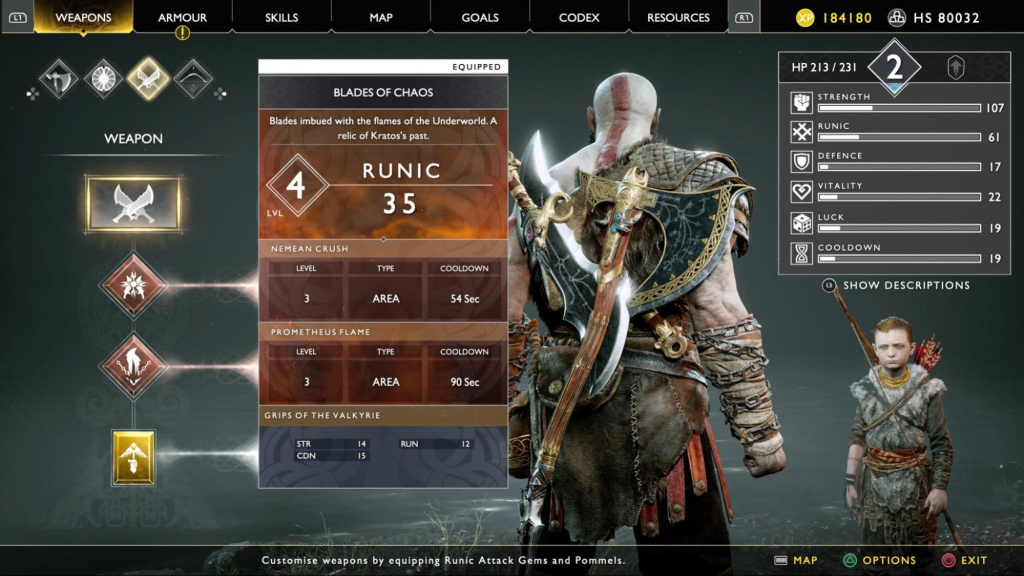 How to get Blades of Chaos in God of War
