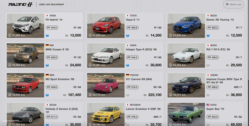 Gran Turismo 7 starter car Which one to choose? GINX Esports TV